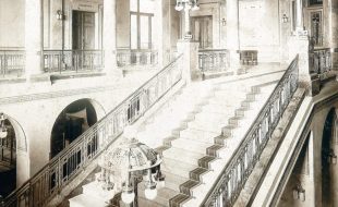 Stairway - National House in Smichov